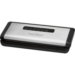 ProfiCook VK 1146 - Vacuümsealer - 800 mbar - Zwart, Roestvrijstaal