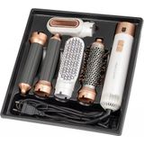 ProfiCare® Airstyler PC HAS 3132 Brosse soufflante 4 en 1 pour boucles, volume, lissage et séchage | Sèche-cheveux rond 1000 W | Brosse à sèche-cheveux 3 niveaux | Avec organisateur de rangement |