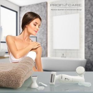 ProfiCare PC-LBS 3001 3-in-1 Lady Beauty-set, Lady Shaver, gezichtsreiniger en precisietrimmer, spatwaterdicht