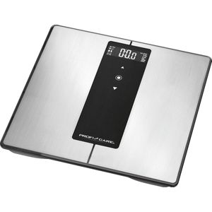 ProfiCare PW 3008 BT - Analyse weegschaal - Weegbereik (max.): 180 kg - RVS, Zwart - Met Bluetooth
