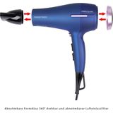 Proficare - Professionele Föhn - Blauw/Zwart/Roze - Met Diffuser