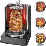 Clatronic DVG 3686 - Verticale Multi Grill - Gyrosgrill - Kebabgrill