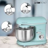 Clatronic KM 3711, 5 l, Türkis, Drehregler, CE, GS, Edelstahl, 1100 W