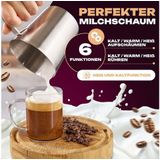 ProfiCook - MS 1032 - Elektrische Melkopschuimer - RVS - 6 Functies, Inhoud 500 ml