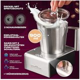 ProfiCook - MS 1032 - Elektrische Melkopschuimer - RVS - 6 Functies, Inhoud 500 ml
