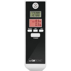 Tech digitale alcoholmeter Clatronic AT 3605 Wit Zwart
