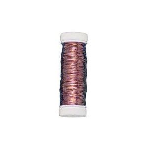 Rayher Bloemendraad of ijzerdraad - koper - 0.4 mm dik - 100 meter snoer - metaaldraad - bindmaterialen