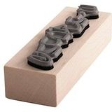 Rayher Motivstempel Einladung 9,0 x 3,0 cm