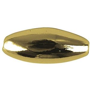 Rayher 1632006 plastic olijven, 6x3 mm, goud