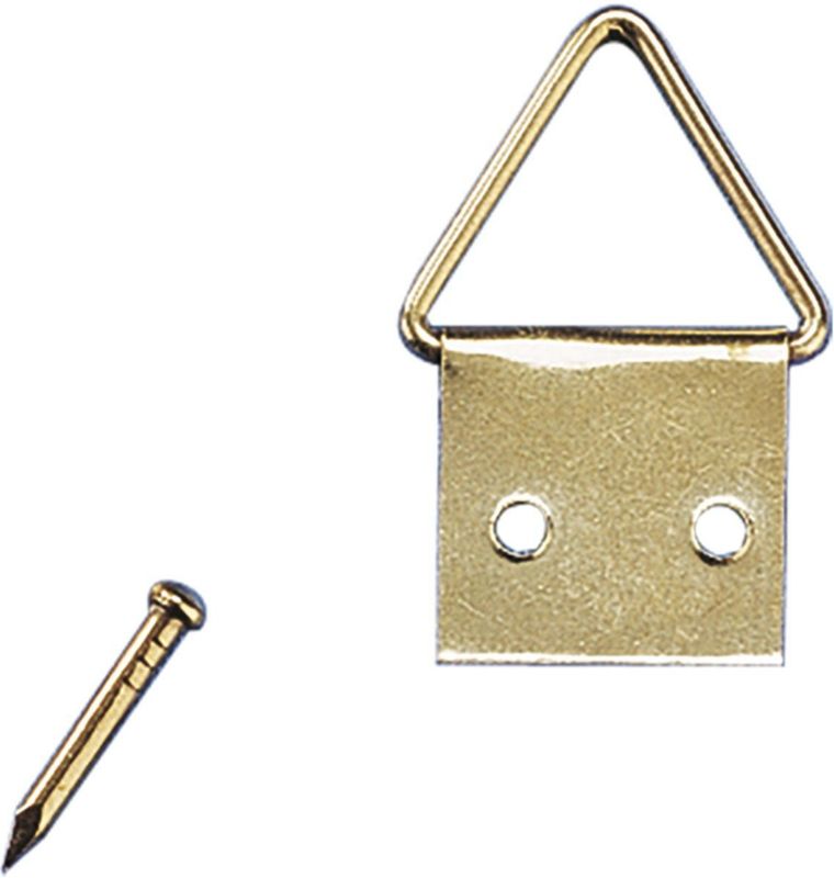 Ophangsysteem - Schildersdoeken Haakjes - Messing - 10 Stuks