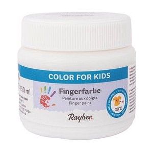 Rayher Fingerfarbe weiß 150,0 ml