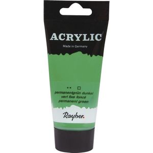 Grasgroene acrylverf/hobbyverf op waterbasis 75 ml