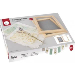 Rayher - Papierschepraam - Knutselspullen - Grenenhout - 30 x 21 cm