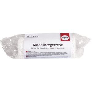 1x Rol gips gaas/gipsverband 10 cm x 200 cm - Gipsrollen - Zwanger - Gipsbuik - Maskers - Afdruk lichaam