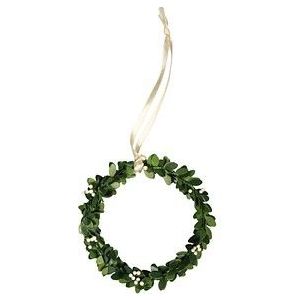 Rayher Geschenkanhänger grün Buchskranz Ø 7,5 cm