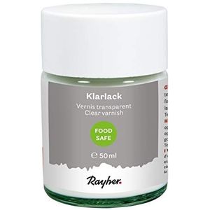 Rayher - Food-Safe Transparante Lak - 50 ml - Mat Gesatineerd - Transparant