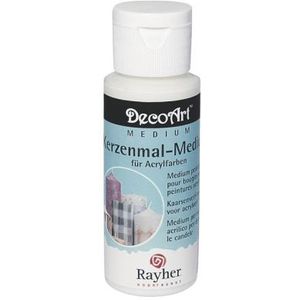 RAYHER 38437000 kaarsenverfmedium voor acrylverf, fles 59 ml