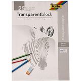 Rayher 8147900 transparant papier DIN A3 25 vellen transparant papier voor tekenen, naaien en houtbewerking, 80 g