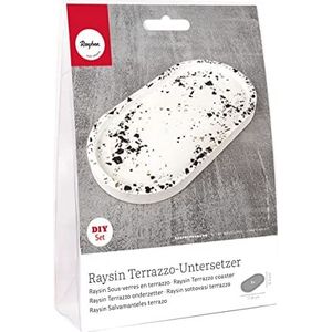 Rayher - 34473000 Raysin Terrazzo onderzetter - DIY-set