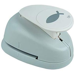 Rayher figuurpons vis ø 1,6 cm, 5/8 inch, geschikt voor papier/karton tot 200 g/m2