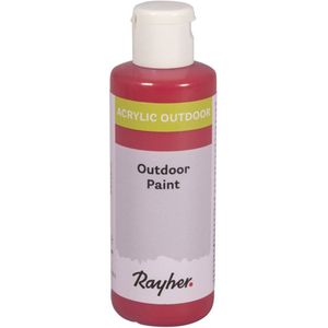Rayher Outdoor acryl paint 80ml 35070 - 411 petrol