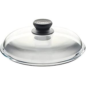 Berndes Bonanza 4424 glazen deksel voor pot en pan, 24 cm, transparant