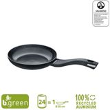 Berndes Bratpfanne 20 cm  b. green ¦ schwarz ¦ Aluminium,Kunststoff Ø: 20 Töpfe & Pfannen & Zubehör > Pfannen > Bratpfannen - Höffner