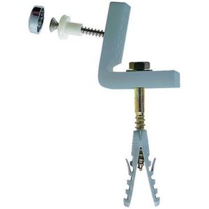 Fischer - Bevestigingsset - Toiletten en Bidets - Inclusief Pluggen en Schroeven