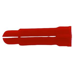 fischer - Expansiepluggen van polypropyleen P 8 C, veelzijdig inzetbaar, box met 100 stuks, 8 x 34 mm, rood