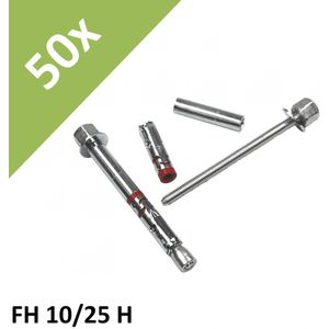 Fischer high performance anchor FH -  - 2) 50x FH 10/25 H