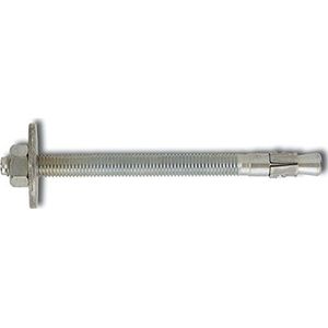 Stalen anker met grote sluitring