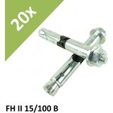 Fischer - High Performance Anker FH II - Kwaliteitsproduct - Duitsland