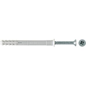 fischer Nagelplug N 8 x 60/20 S met verzonken kop