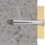 fischer - Hammerfix NS - Pluggen - Nylon - Verzinkte Nagelschroef