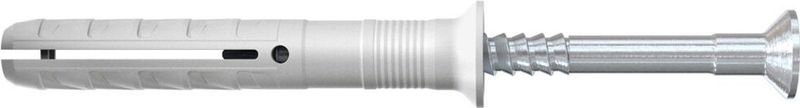 fischer - Hammerfix NS - Pluggen - Nylon - Verzinkte Nagelschroef