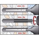 Fischer - RG M 10x130 Ankerstang - 130 mm - Staal - 10 stuk(s)