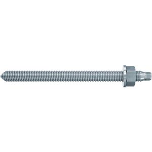 Fischer 10x Ankerstange RG M 20 x 260 gvz galvanisch verzinkt Stahlgüte 5.8 - 050260