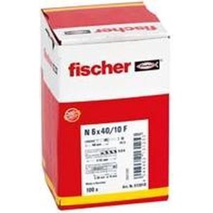 Nagelplug N8x120 Fischer (50st.)