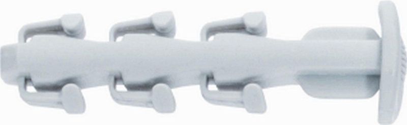 FIS univ plug E-FIX, kunstst, le 33mm, boorgatdiameter 6mm