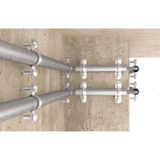 Legrand - Fna II - Nagelanker - Grijs - Metaal