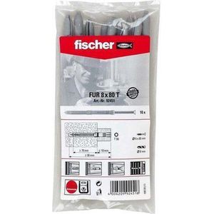 Fischer Kozijnplug FUR 10X100 SSB (10x) 062605