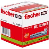 Fischer Universeelplug U x 10 x 60R (25)