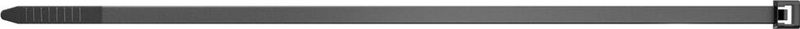 Fischer 69367 UBN Kabelbinder 250 mm 4.80 mm Zwart UV-bestendig 100 stuk(s)