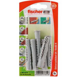 Fischer Universeelplug Flens U x 10 x 60RK (6)