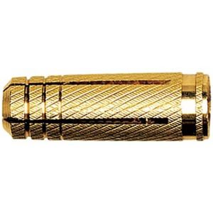 Fischer MS 16 x 43 Messingrawplug 43 mm 20 mm 78663 10 stk