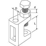 Balkklemmen - Bevestigingen - Verzinkt Staal