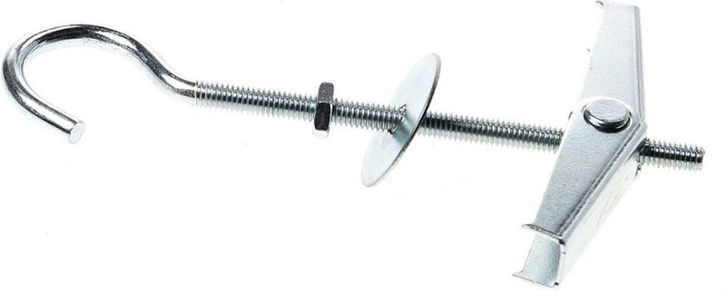 Fischer tuimelschroef compl. m4 met haak  en veer - 25 Stuks