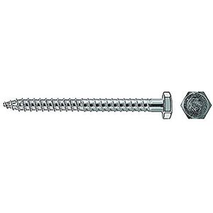 Fischer 80412 veiligheidsschroeven, 6-kant, 10 x 95 mm, 50 stuks