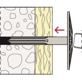 Fischer - DHK 60 - Isolatieplug - Zwart - 250 Stuks
