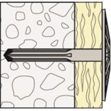 Fischer - DHK 140 - Isolatieplug - Zwart - 200 Stuks